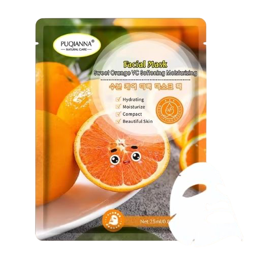 [PQ01-0010] PUQIANNA Face Mask Sweet Orange 25ml
