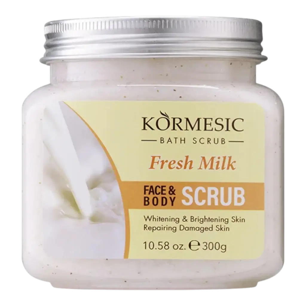 Kormesic Bath Scrub Fresh Milk 350g