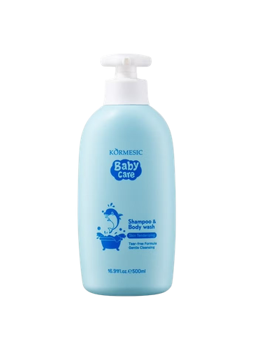 [103K] Kormesic Baby Care Shampoo & Body Wash | Soothing Care | 500ml