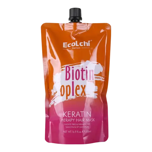 [10ZM] Ecolchi Keratin Therapy Hair Mask Refill 500ml